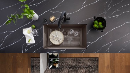 Maximize storage and stay organized with the BOTTON II under-sink organizer.