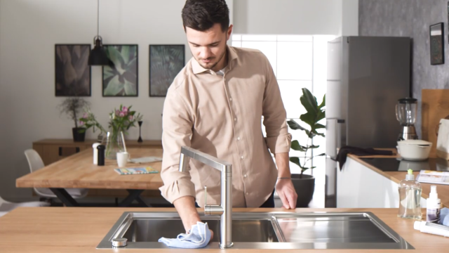 How To Clean Stainless steel sinks