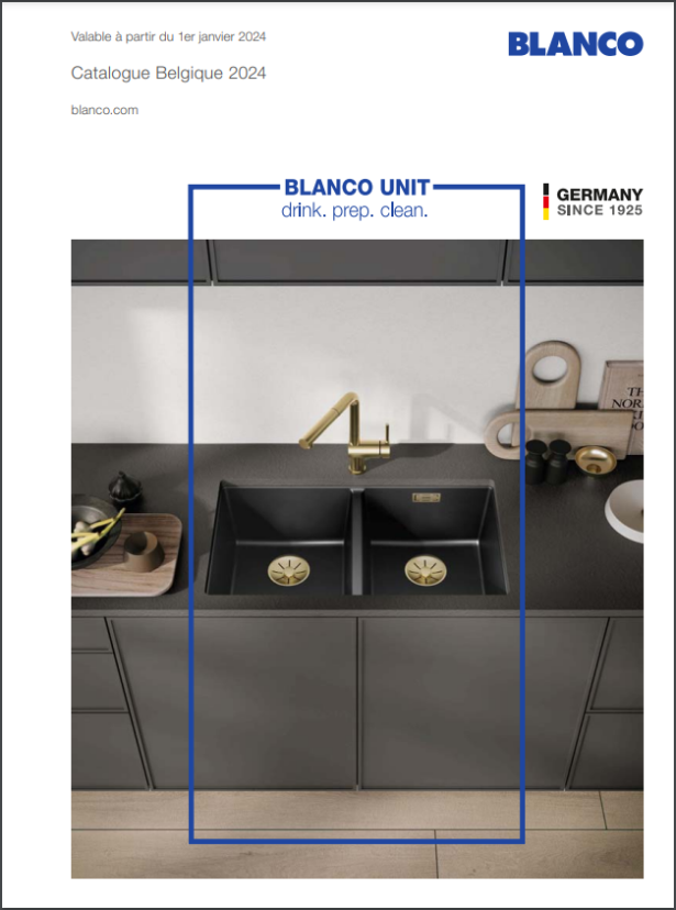 new catalog for BLANCO BELGIUM 2024
